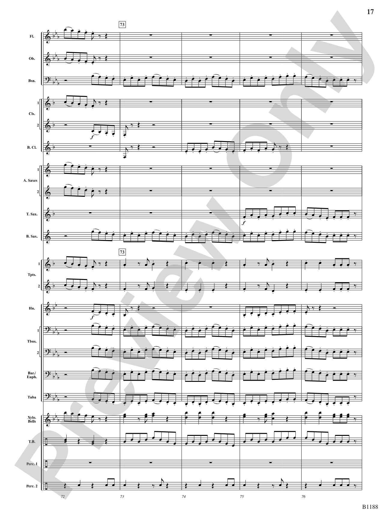 Irish Festival: Concert Band Conductor Score & Parts