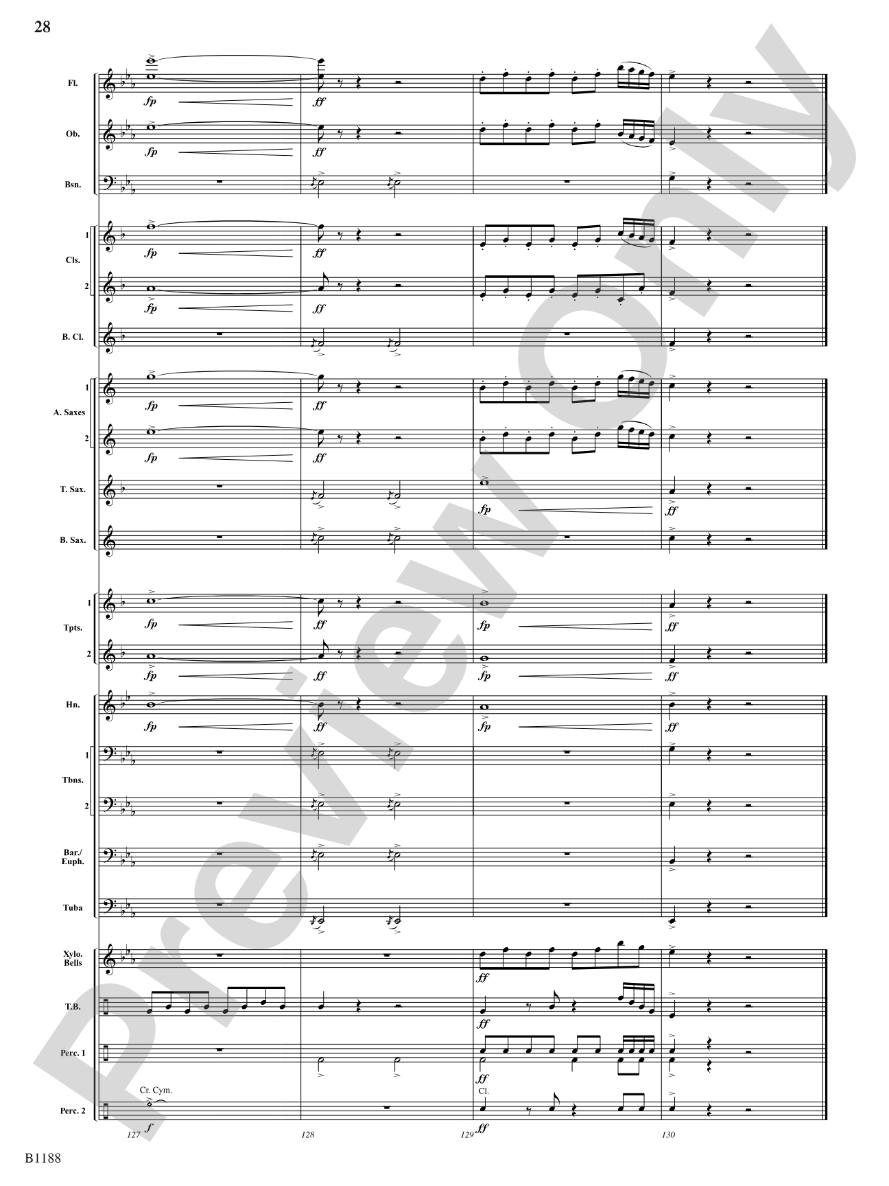 Irish Festival: Concert Band Conductor Score & Parts