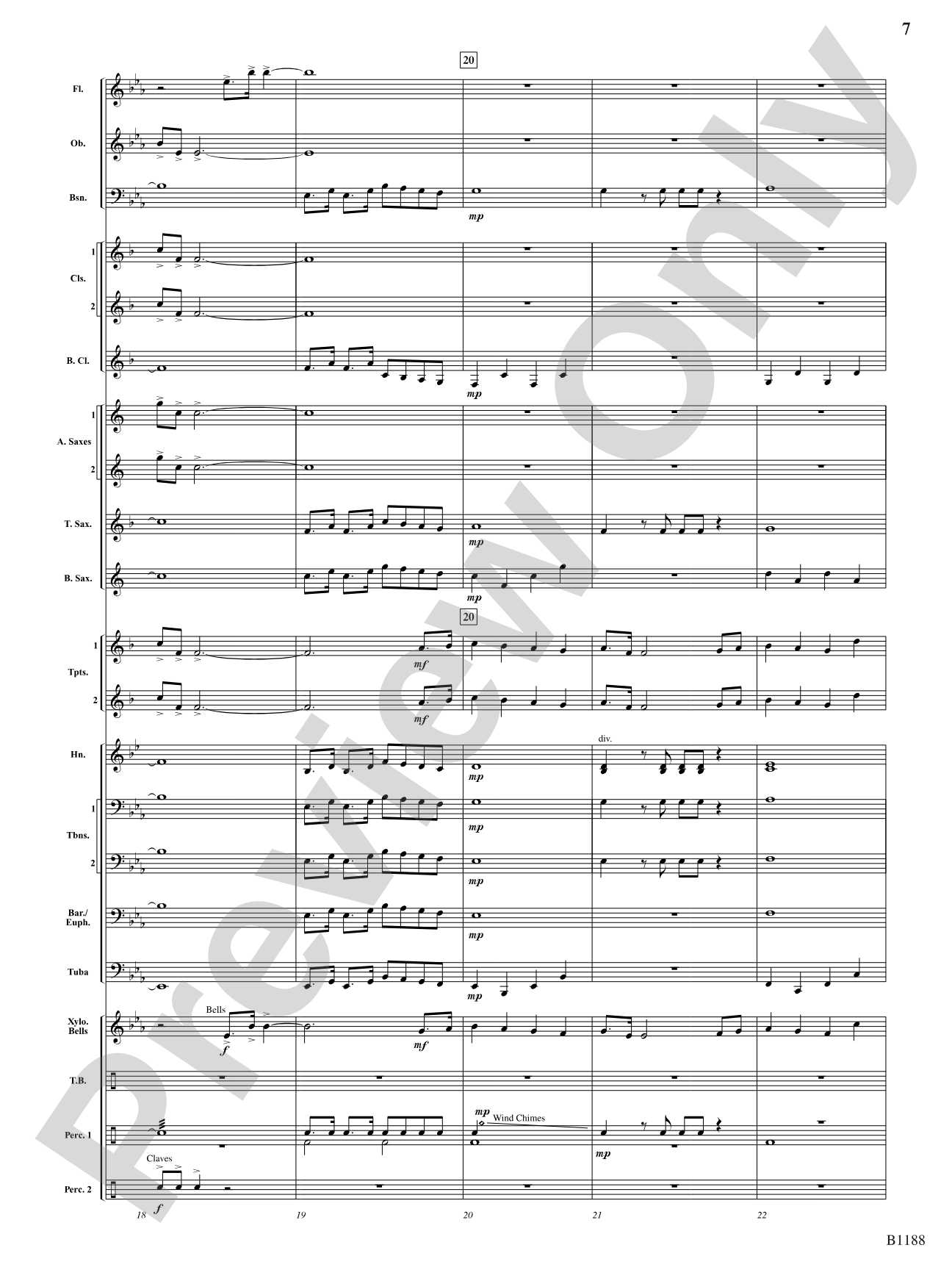 Irish Festival: Concert Band Conductor Score & Parts