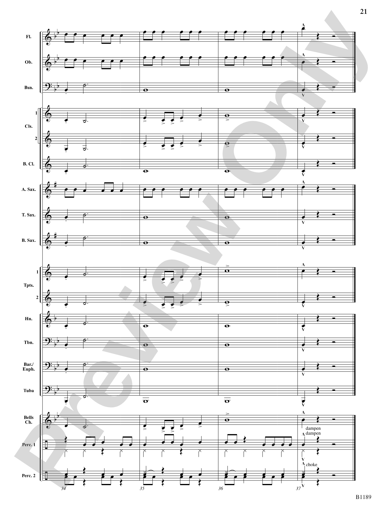 Smithsonian Suite: Concert Band Conductor Score & Parts