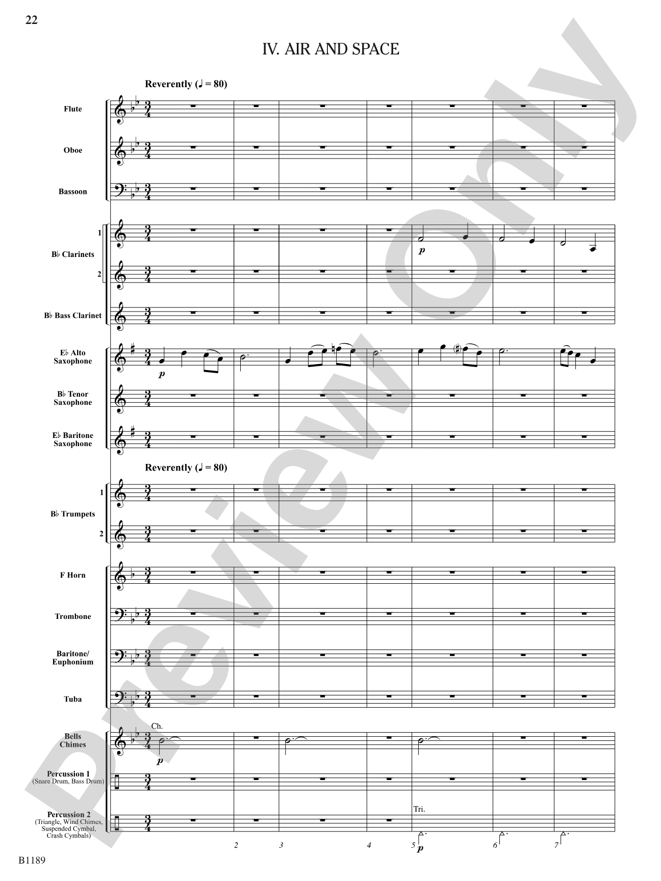 Smithsonian Suite: Concert Band Conductor Score & Parts