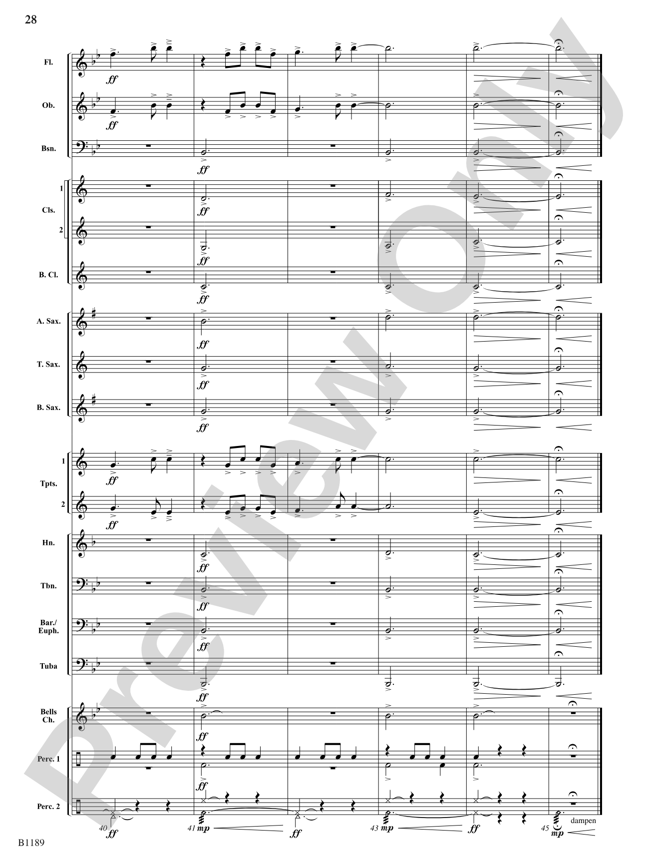 Smithsonian Suite: Concert Band Conductor Score & Parts