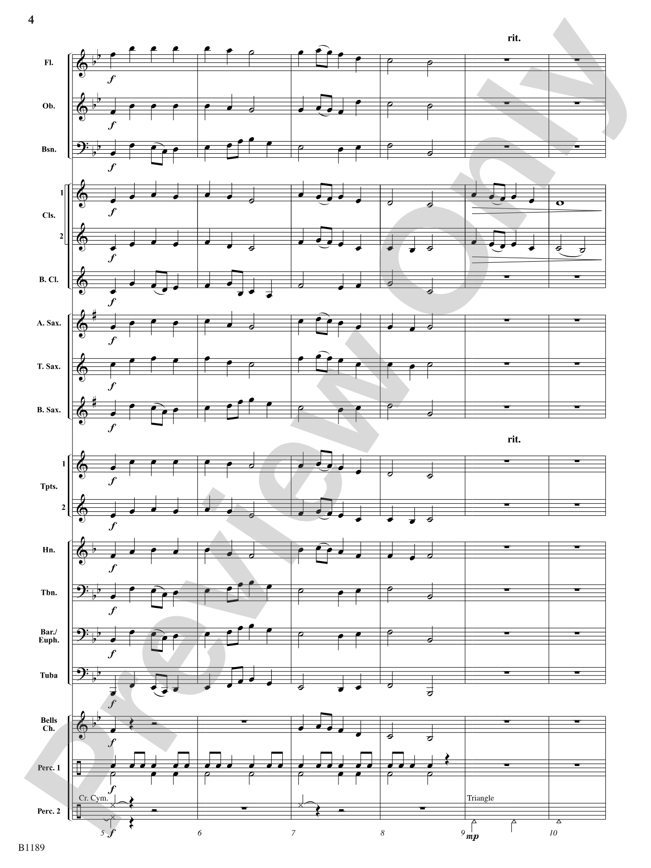 Smithsonian Suite: Concert Band Conductor Score & Parts