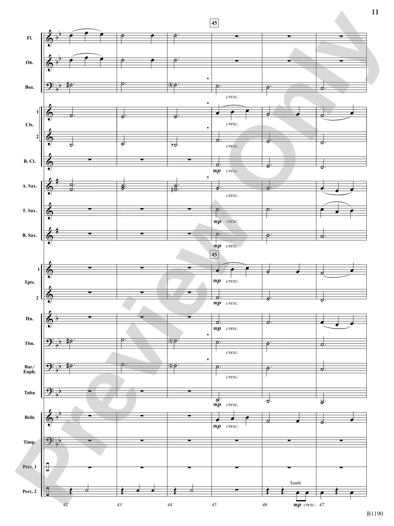 Adventure Overture: Concert Band Conductor Score & Parts