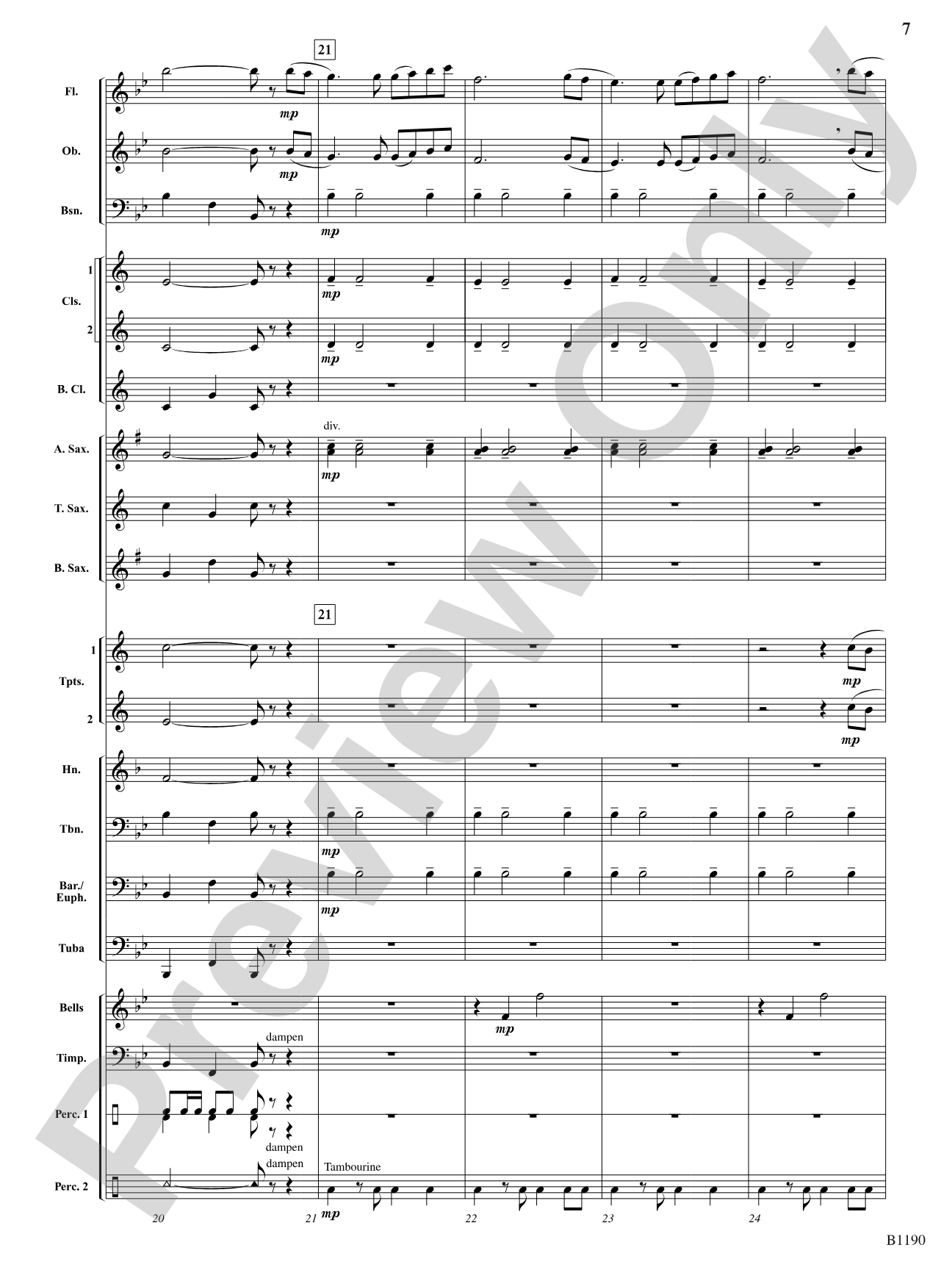 Adventure Overture: Concert Band Conductor Score & Parts
