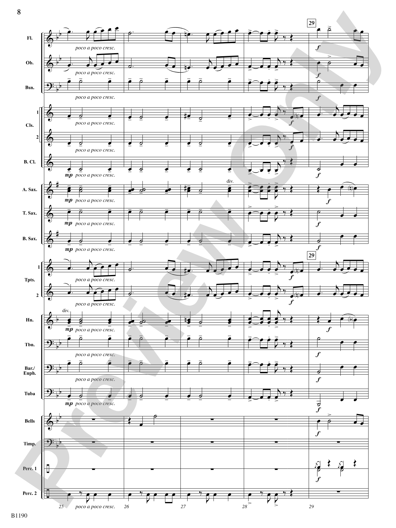 Adventure Overture: Concert Band Conductor Score & Parts
