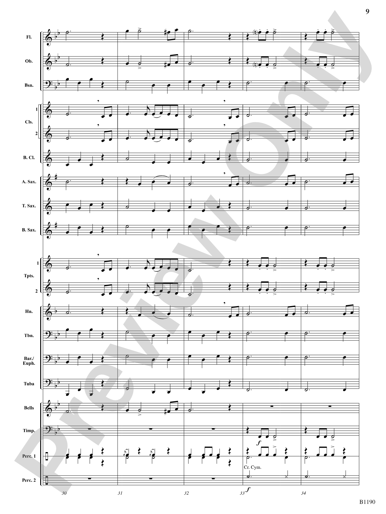 Adventure Overture: Concert Band Conductor Score & Parts