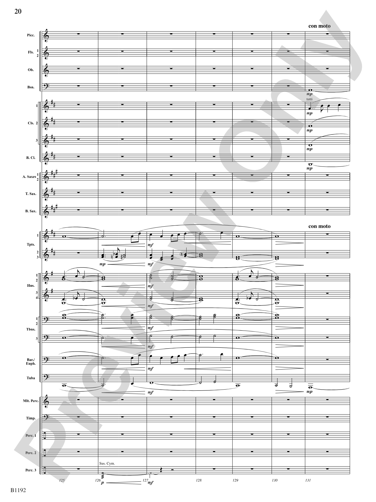Flight of the Griffin: Concert Band Conductor Score & Parts