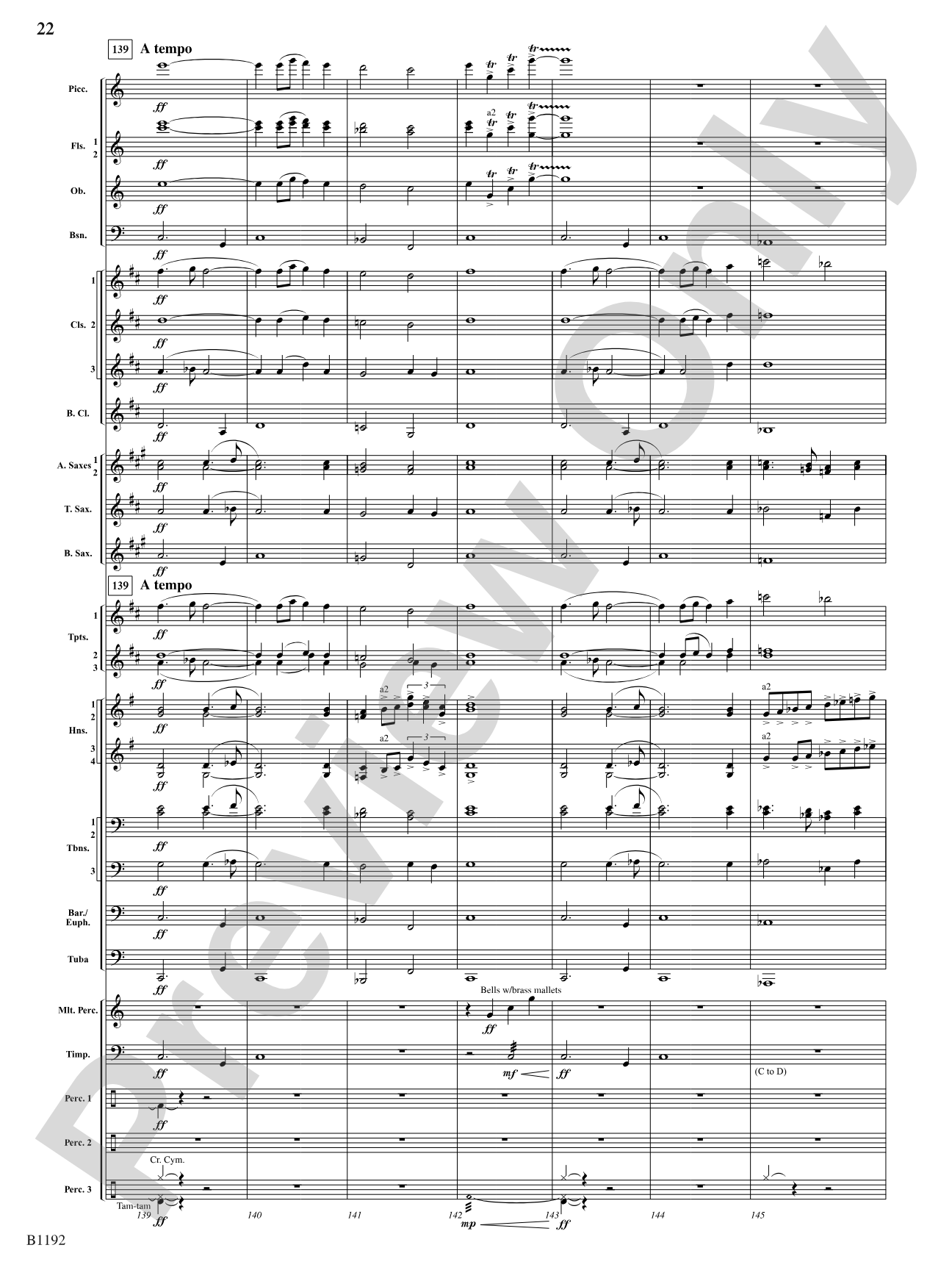Flight of the Griffin: Concert Band Conductor Score & Parts