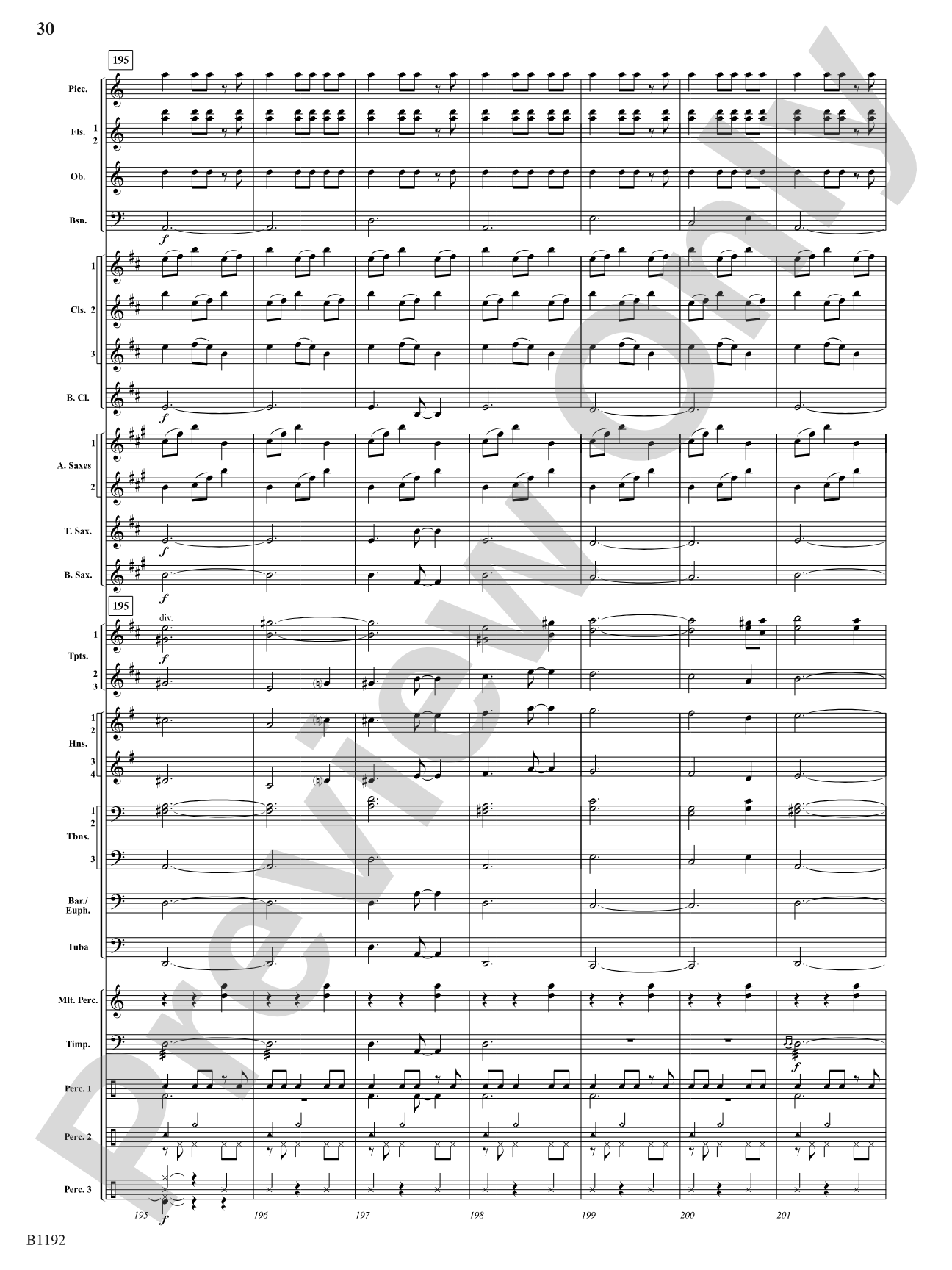 Flight of the Griffin: Concert Band Conductor Score & Parts