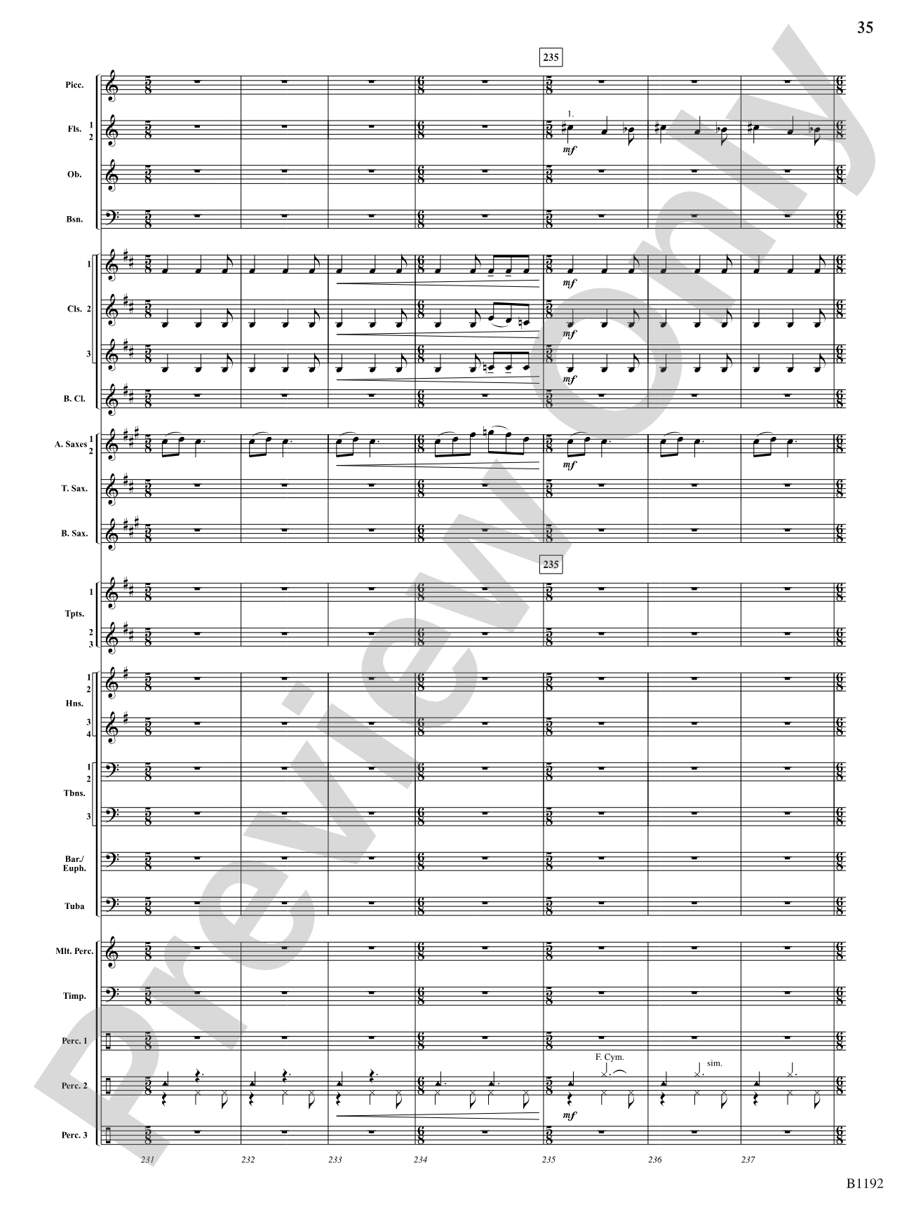 Flight of the Griffin: Concert Band Conductor Score & Parts