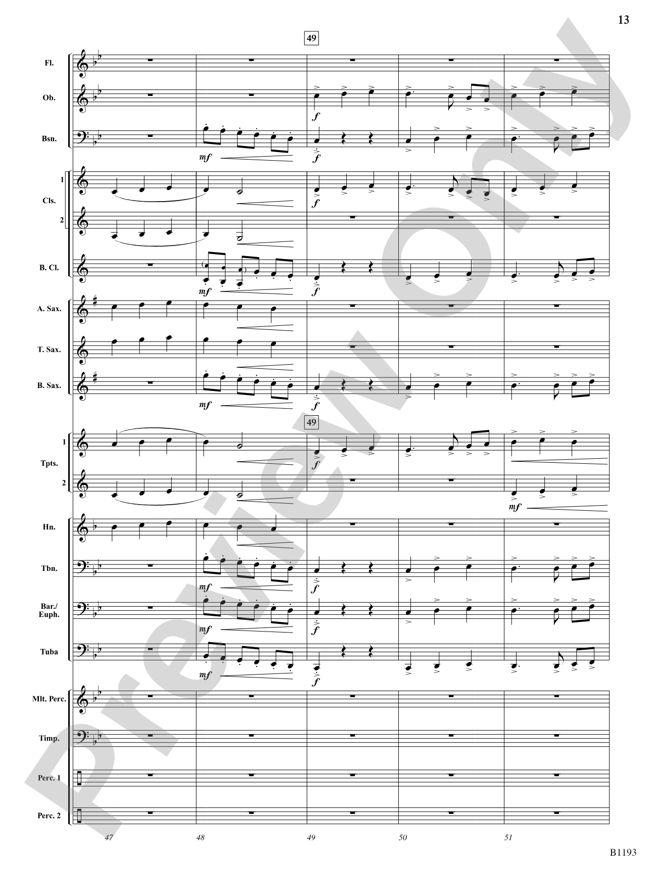 The Eternal Pursuit: Concert Band Conductor Score & Parts
