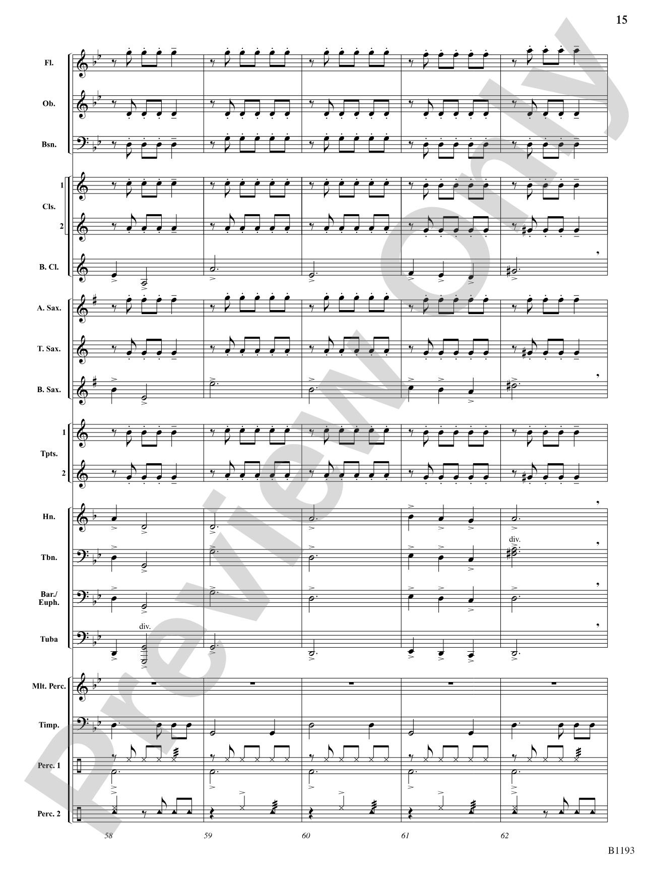 The Eternal Pursuit: Concert Band Conductor Score & Parts