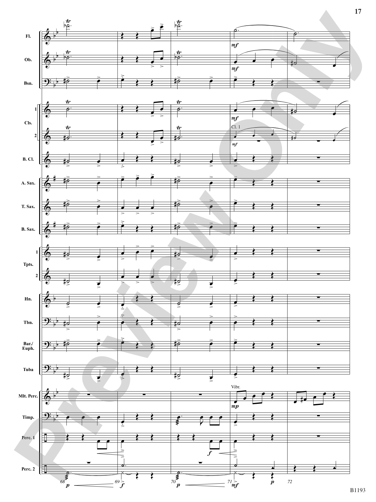 The Eternal Pursuit: Concert Band Conductor Score & Parts
