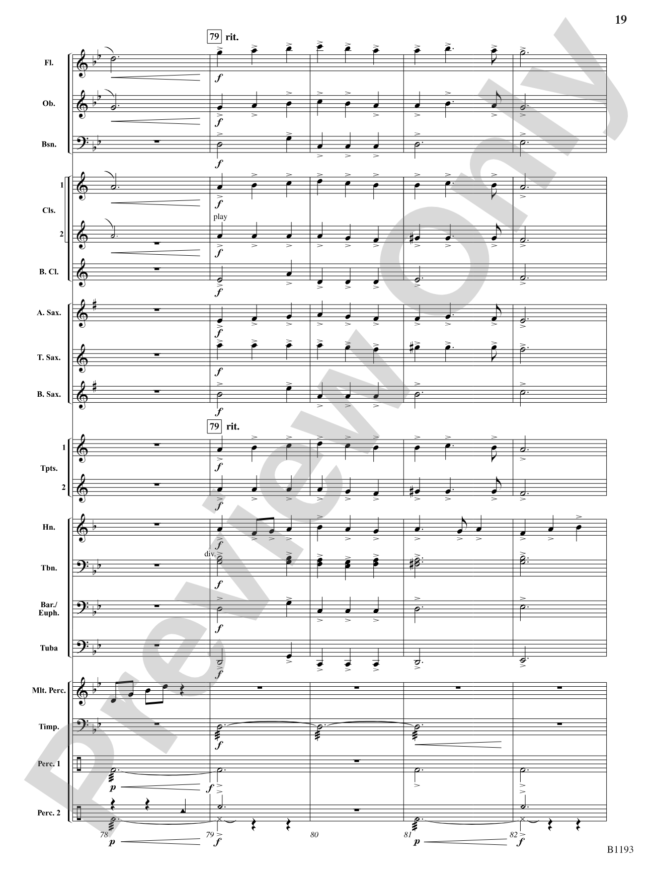 The Eternal Pursuit: Concert Band Conductor Score & Parts