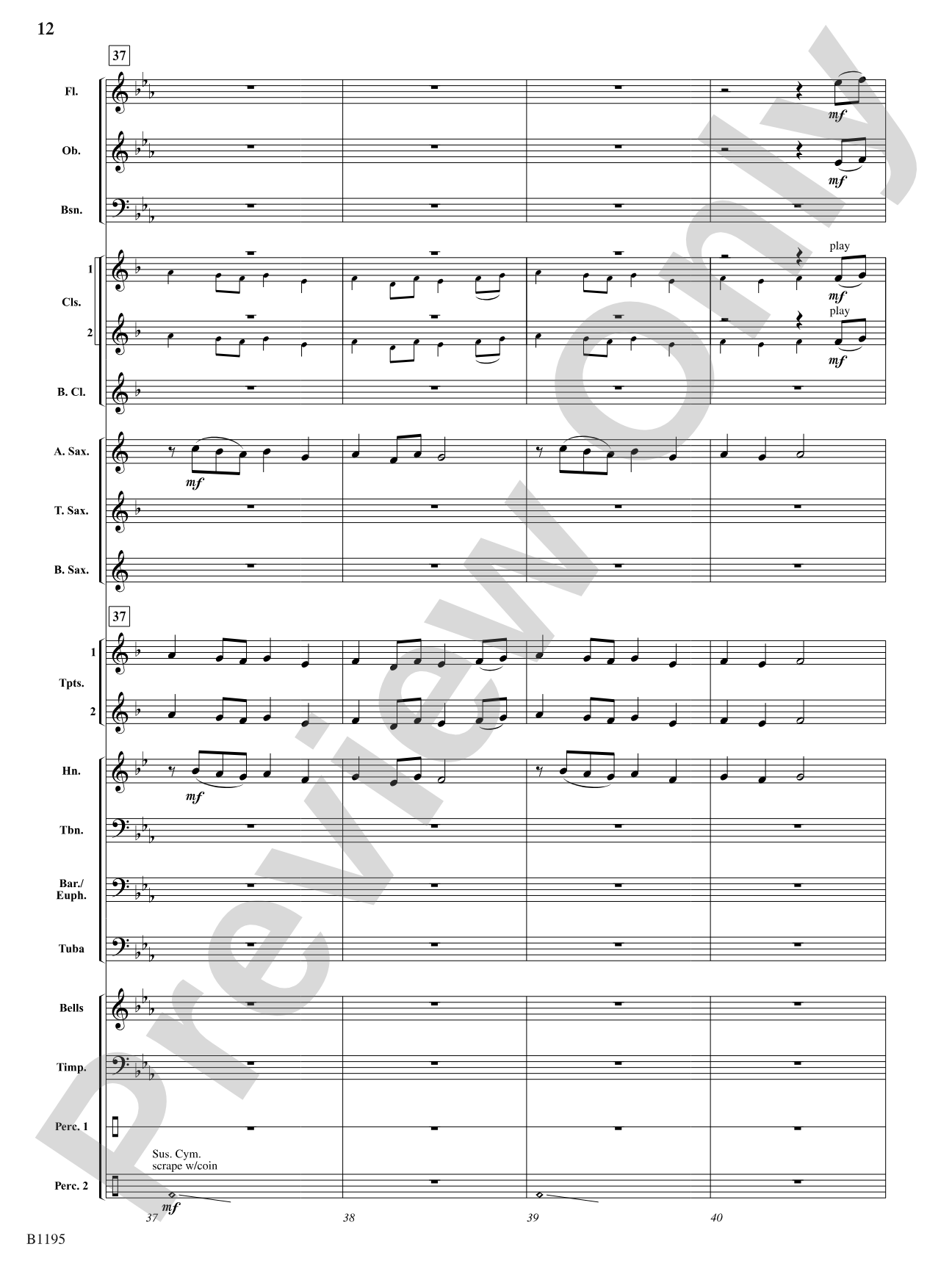 Procession for a New Day: Concert Band Conductor Score & Parts
