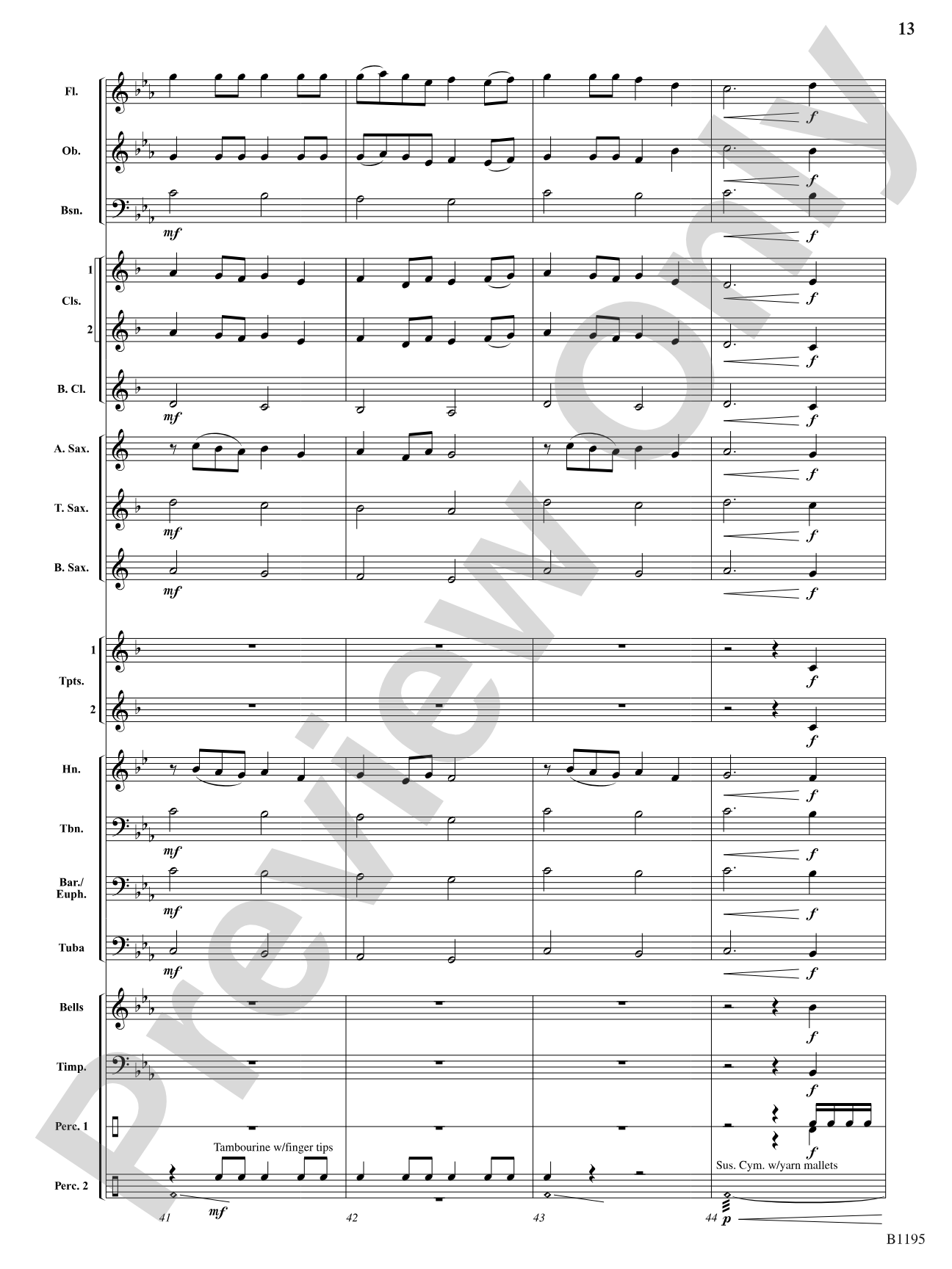 Procession for a New Day: Concert Band Conductor Score & Parts