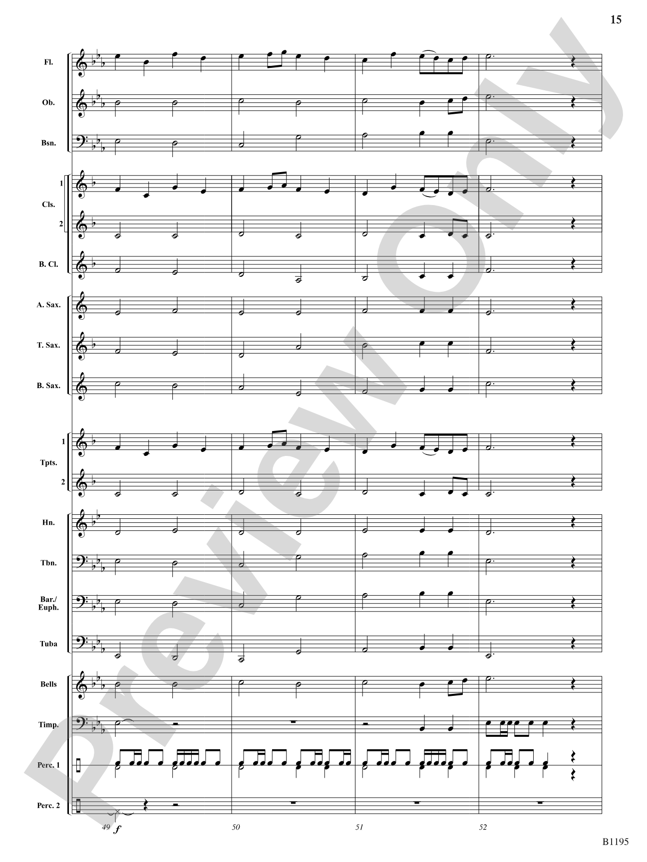 Procession for a New Day: Concert Band Conductor Score & Parts