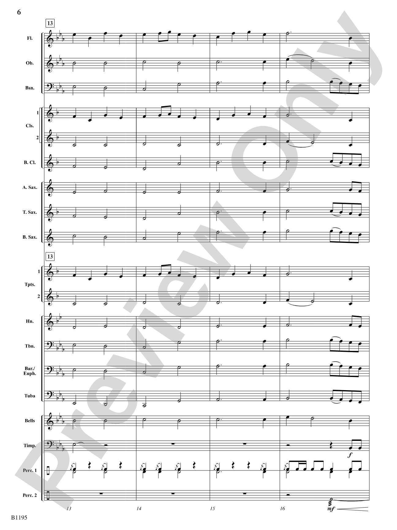 Procession for a New Day: Concert Band Conductor Score & Parts