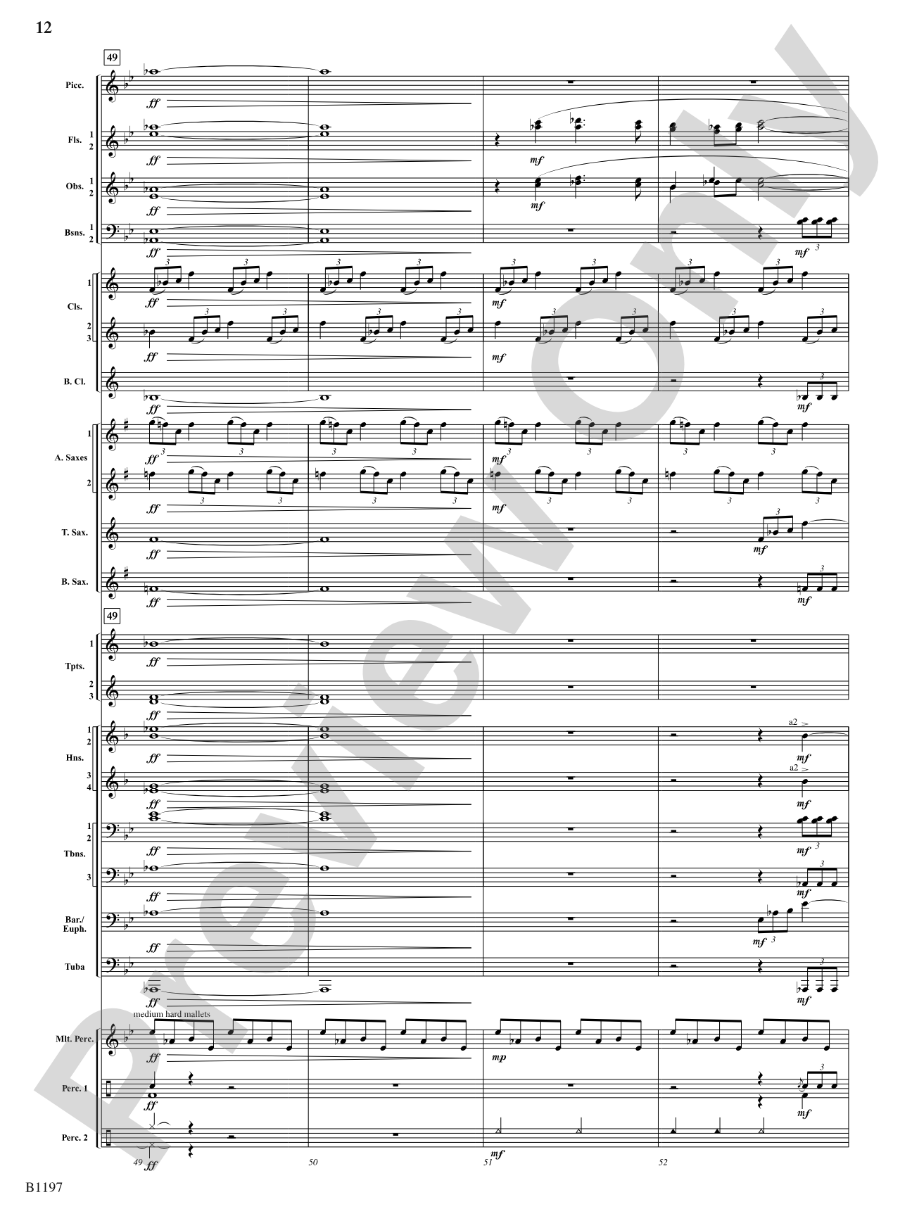 Symphonic Episodes: Concert Band Conductor Score & Parts