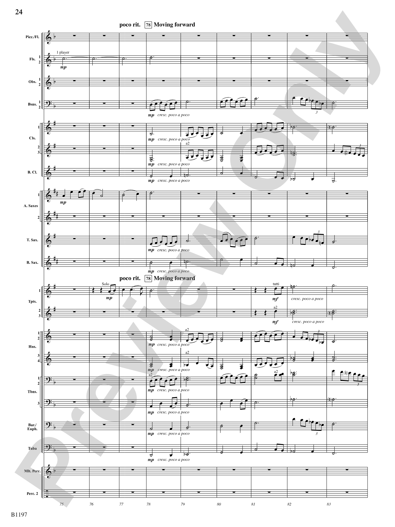 Symphonic Episodes: Concert Band Conductor Score & Parts