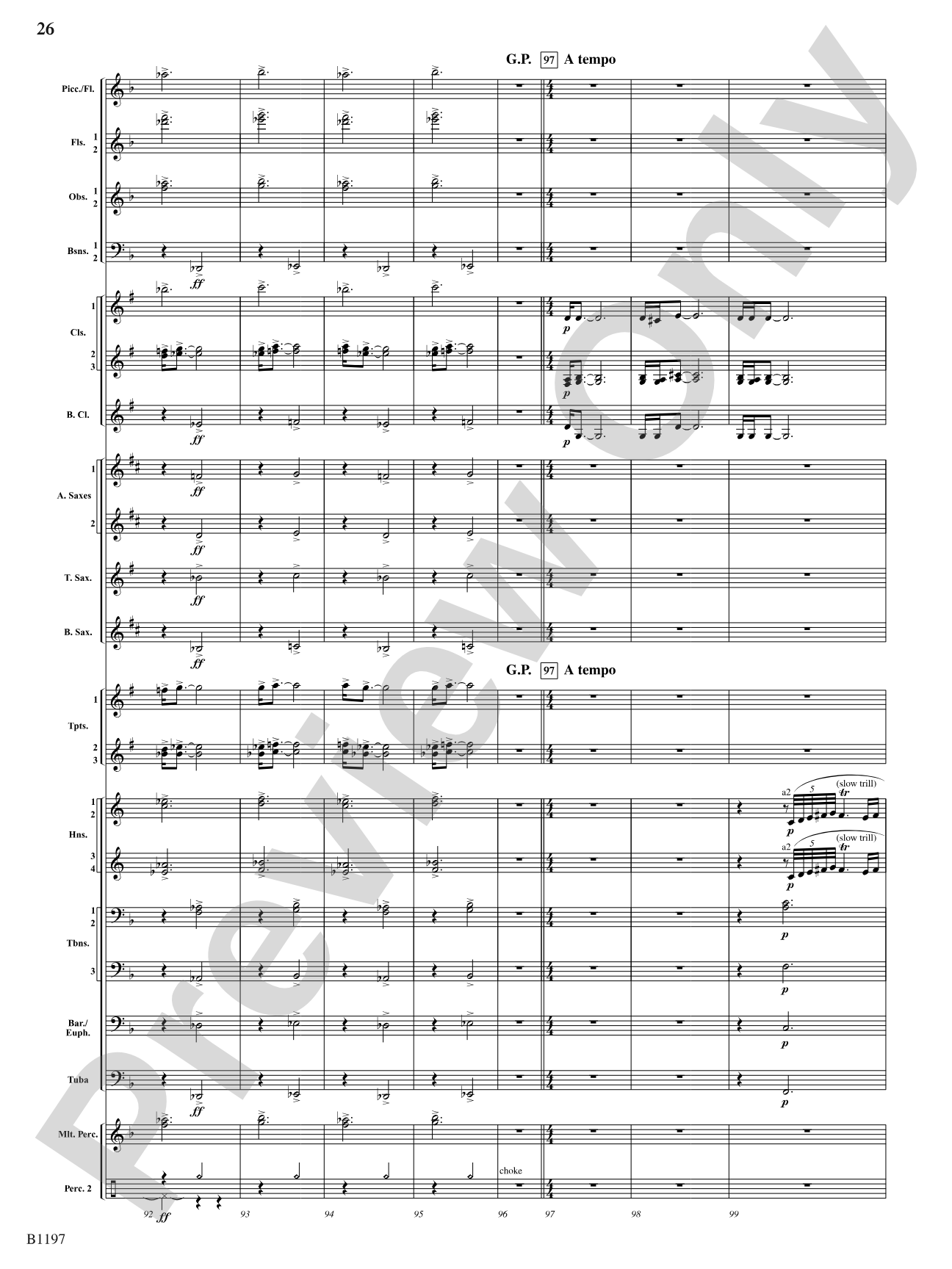 Symphonic Episodes: Concert Band Conductor Score & Parts