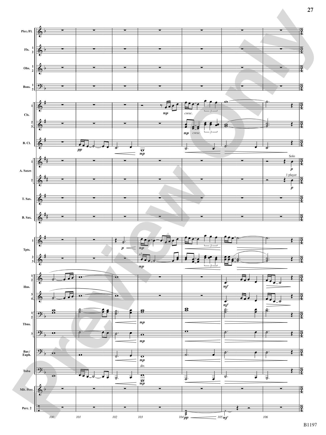 Symphonic Episodes: Concert Band Conductor Score & Parts
