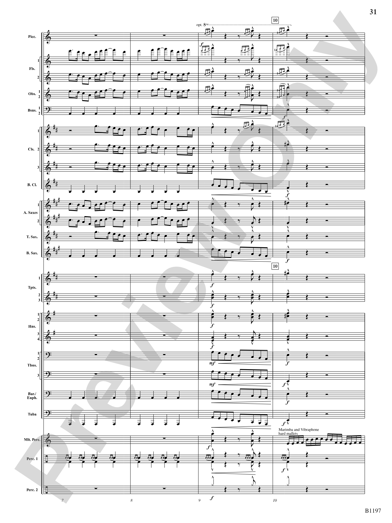 Symphonic Episodes: Concert Band Conductor Score & Parts