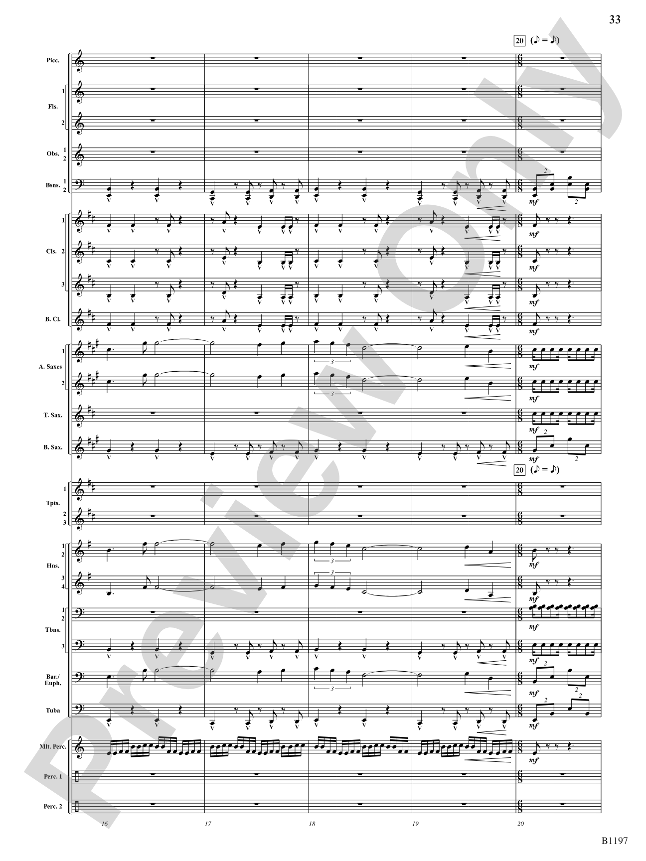Symphonic Episodes: Concert Band Conductor Score & Parts