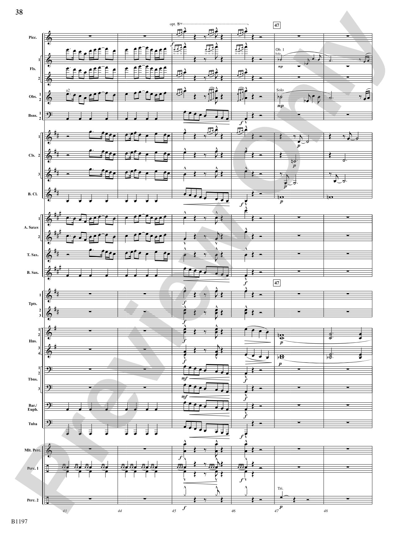 Symphonic Episodes: Concert Band Conductor Score & Parts