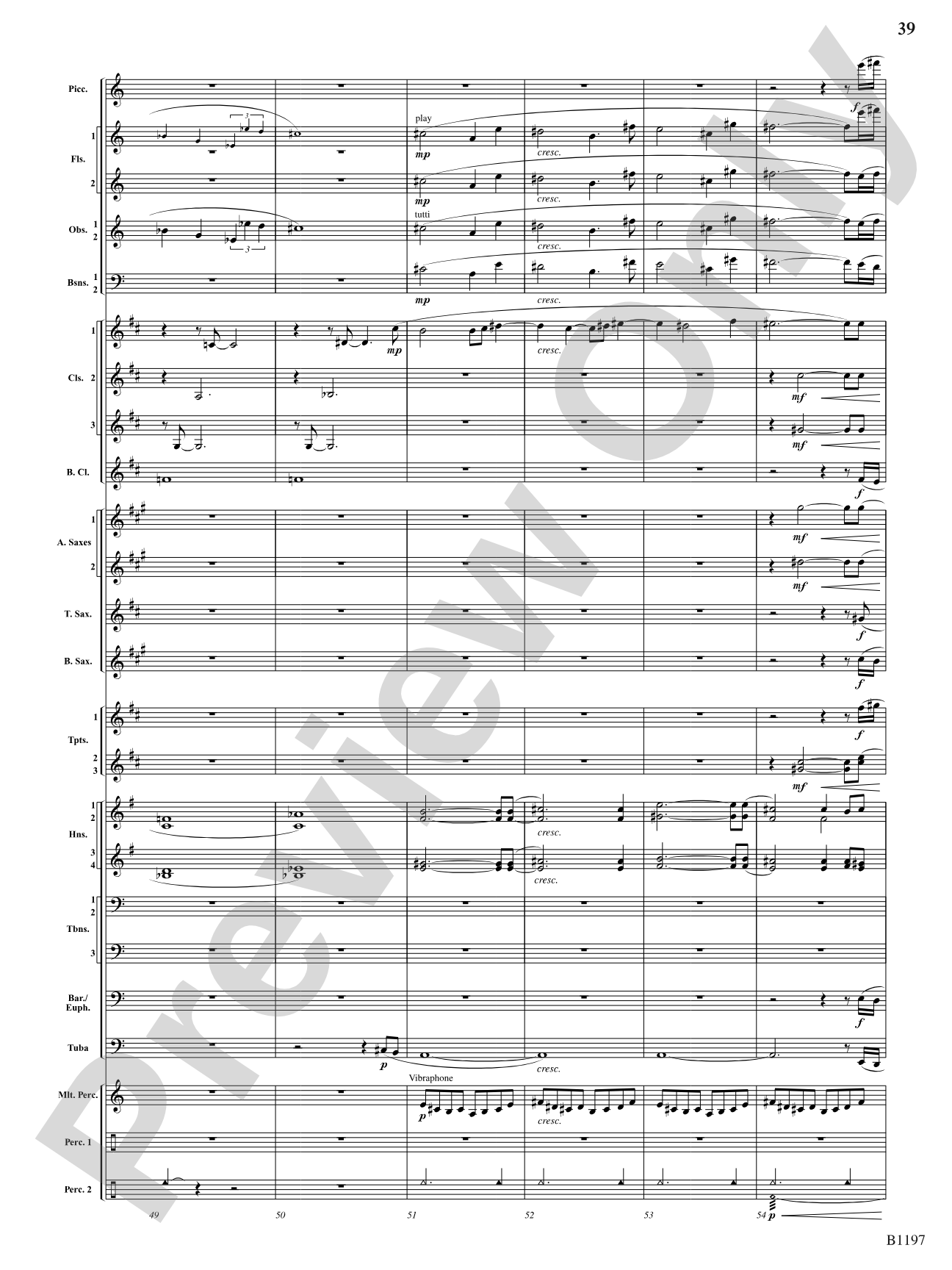 Symphonic Episodes: Concert Band Conductor Score & Parts