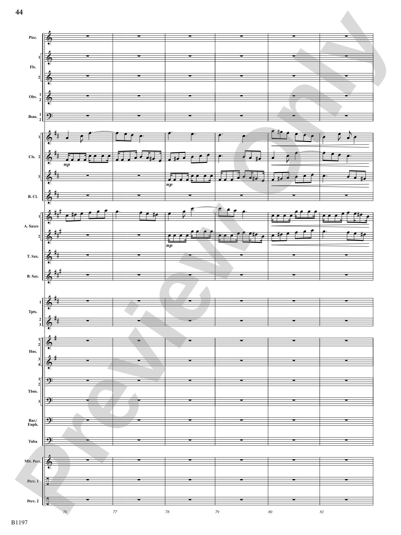 Symphonic Episodes: Concert Band Conductor Score & Parts