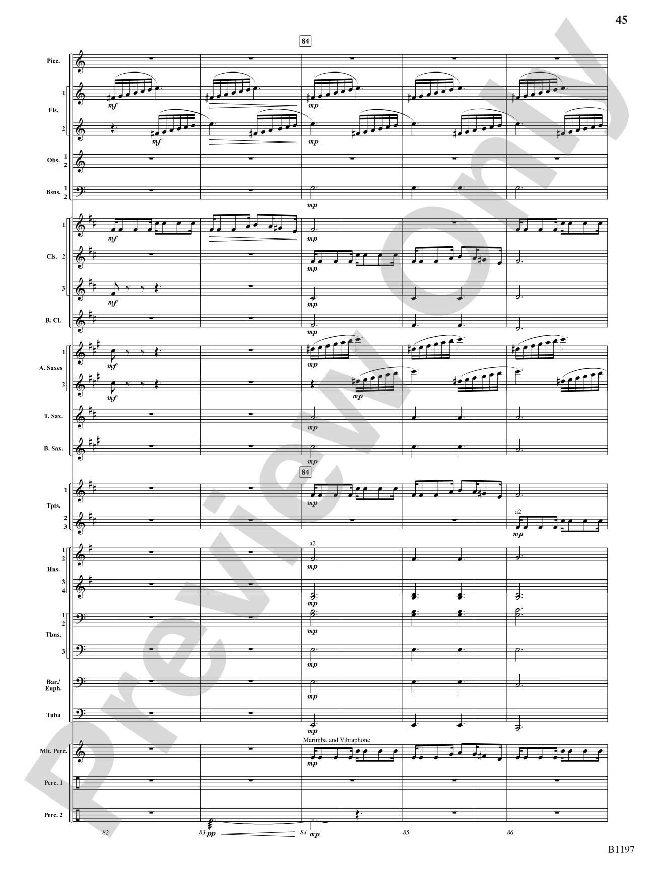 Symphonic Episodes: Concert Band Conductor Score & Parts