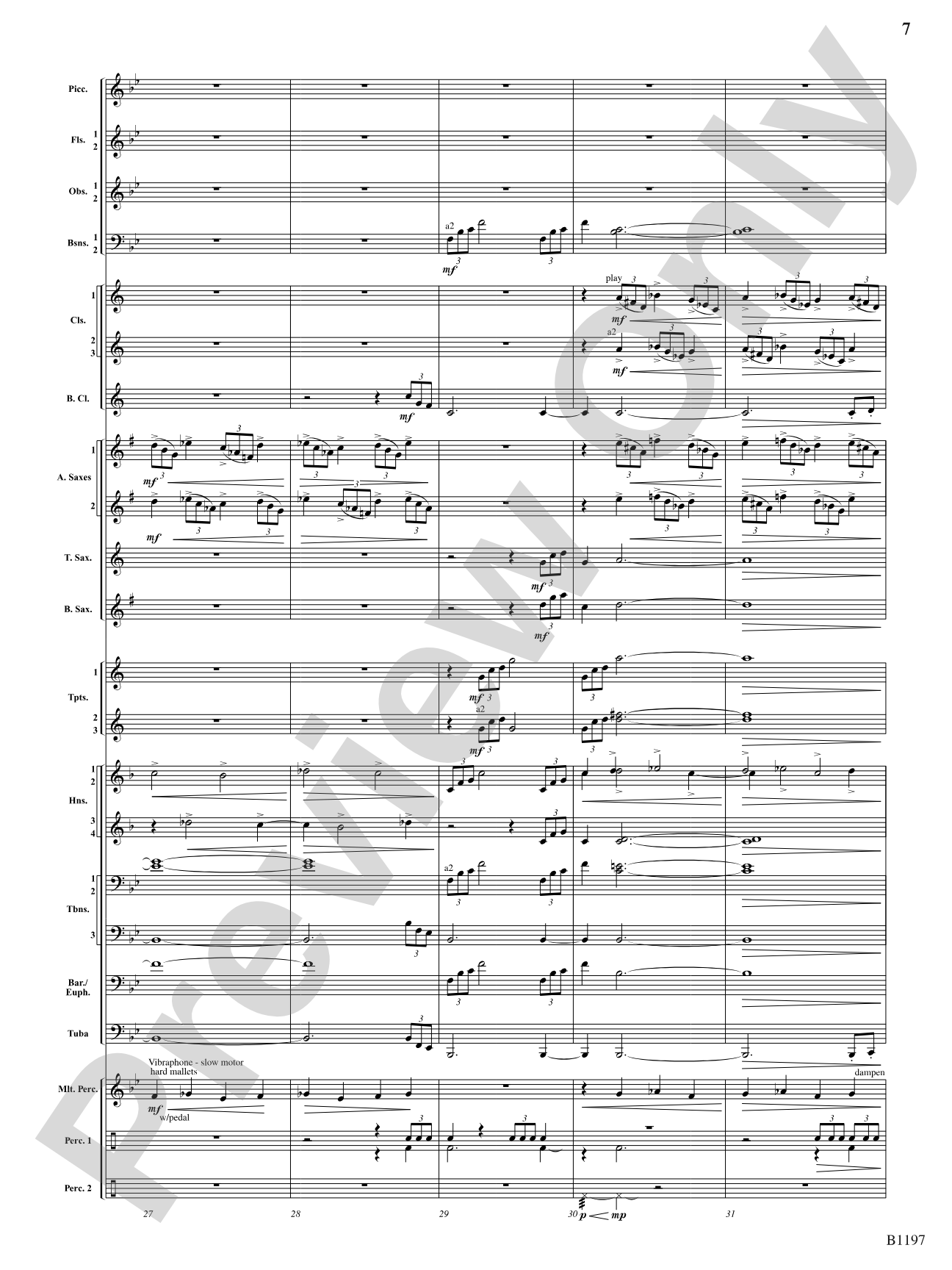 Symphonic Episodes: Concert Band Conductor Score & Parts