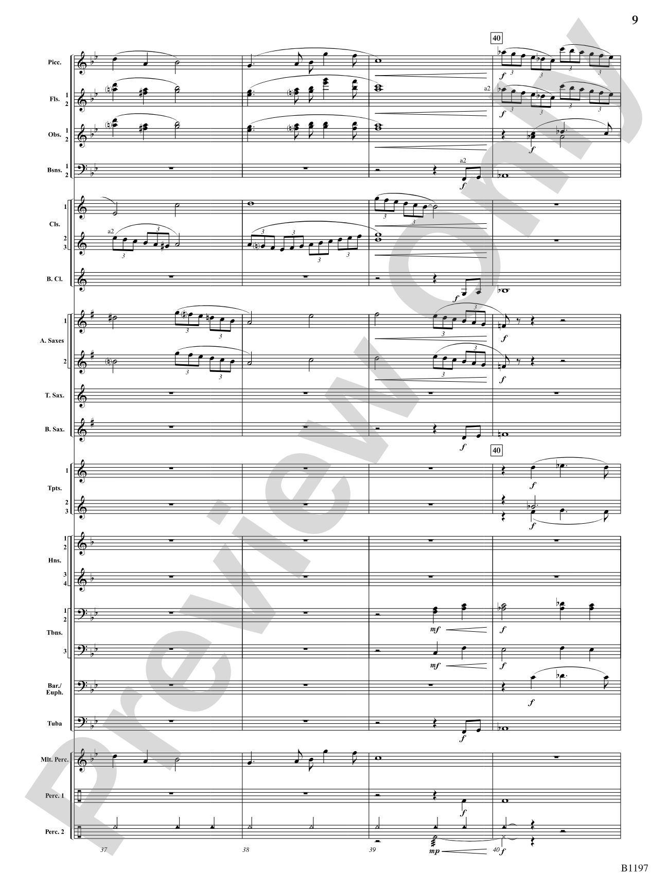 Symphonic Episodes: Concert Band Conductor Score & Parts