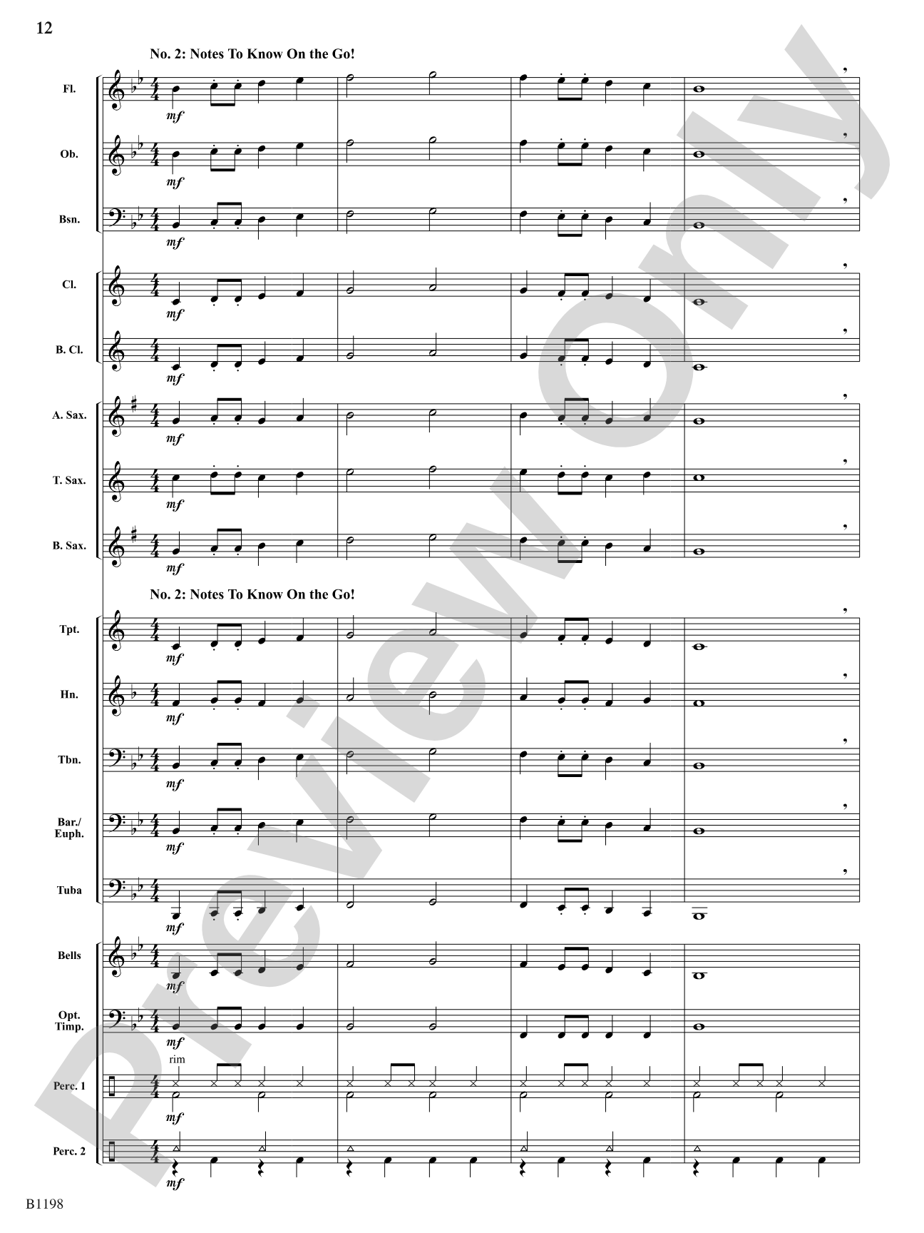 Court of the Noble Trumpeteers: Concert Band Conductor Score & Parts