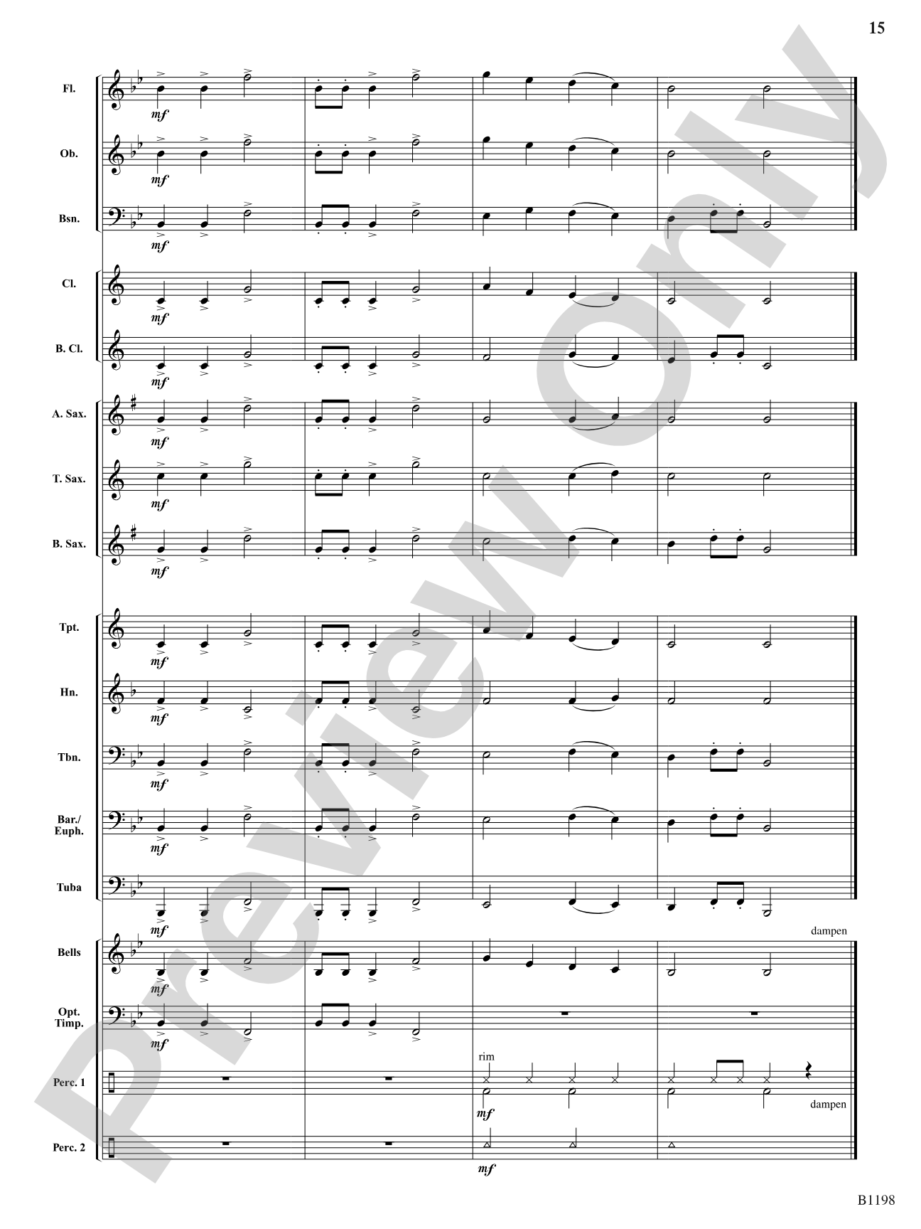 Court of the Noble Trumpeteers: Concert Band Conductor Score & Parts