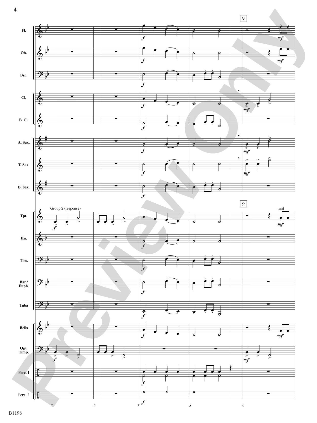 Court of the Noble Trumpeteers: Concert Band Conductor Score & Parts