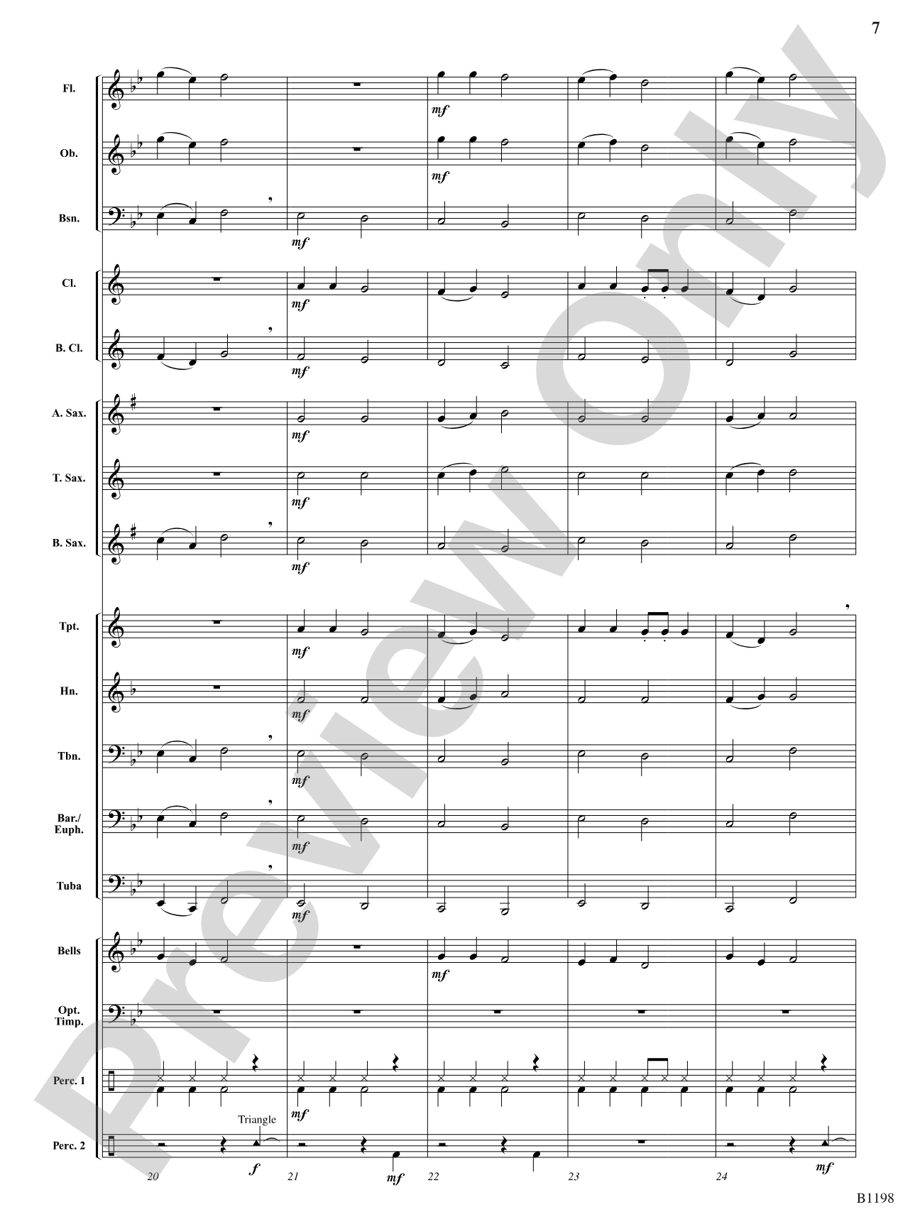 Court of the Noble Trumpeteers: Concert Band Conductor Score & Parts