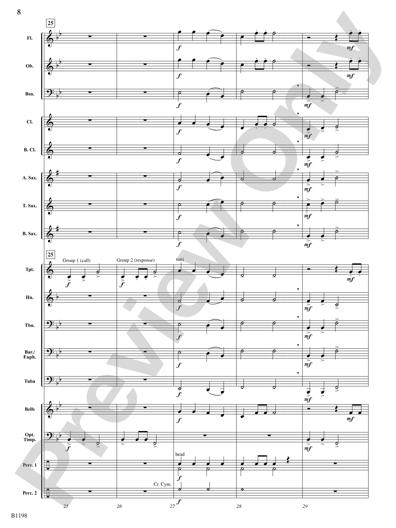 Court of the Noble Trumpeteers: Concert Band Conductor Score & Parts