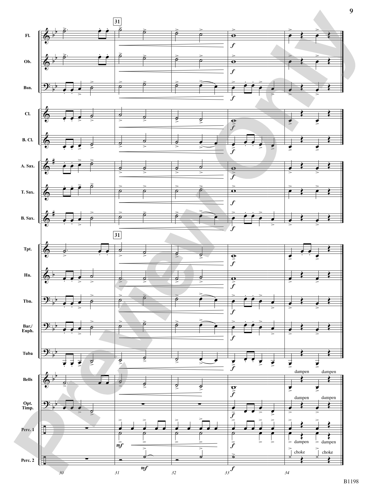 Court of the Noble Trumpeteers: Concert Band Conductor Score & Parts