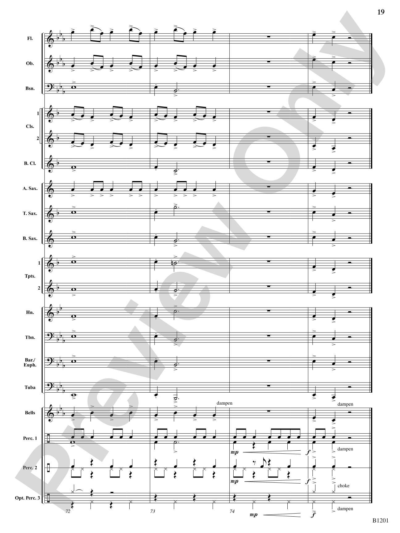 Incantation and Ritual: Concert Band Conductor Score & Parts