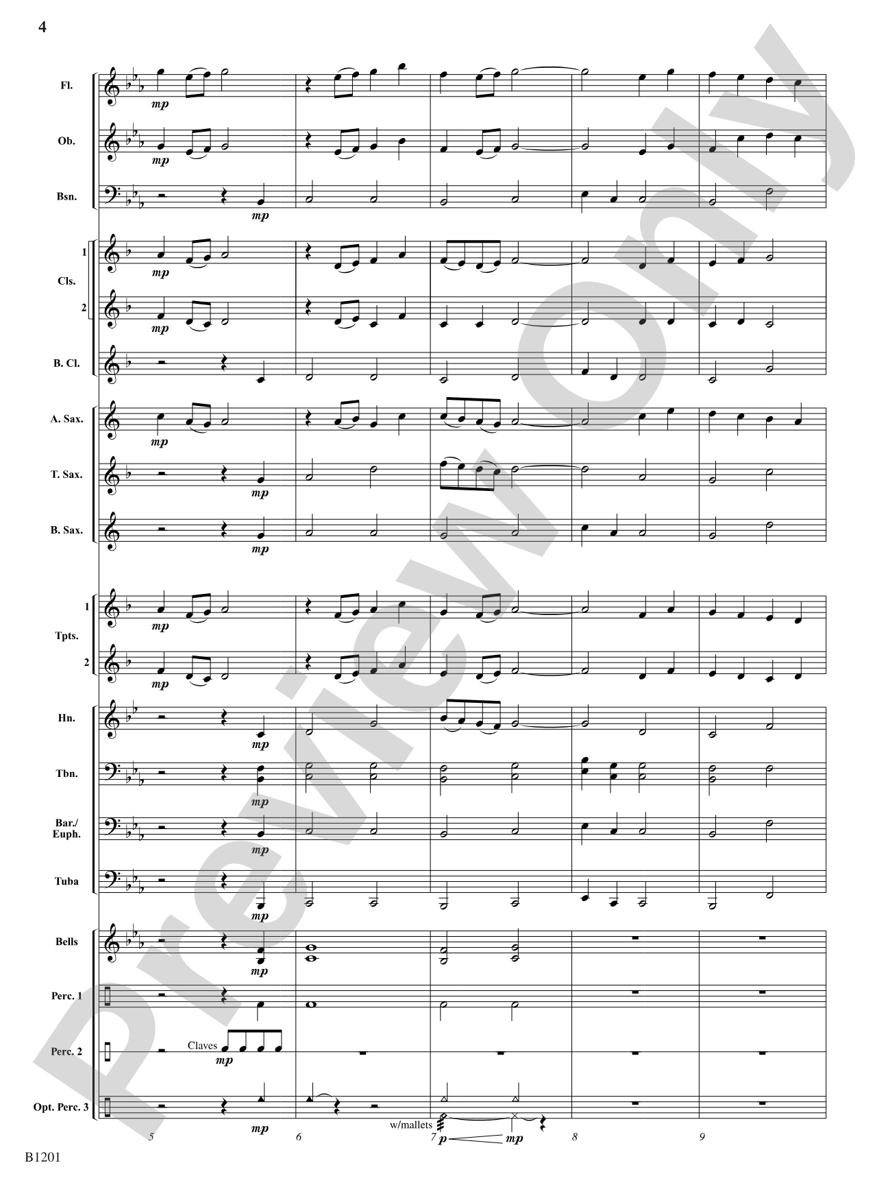 Incantation and Ritual: Concert Band Conductor Score & Parts