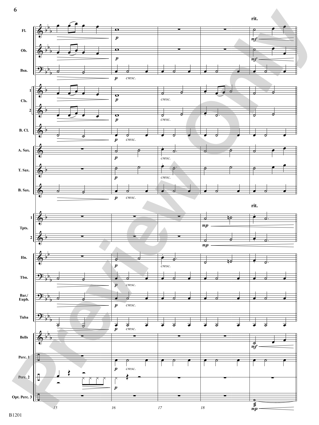 Incantation and Ritual: Concert Band Conductor Score & Parts