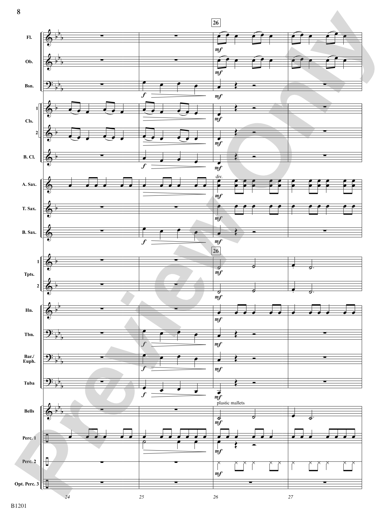 Incantation and Ritual: Concert Band Conductor Score & Parts