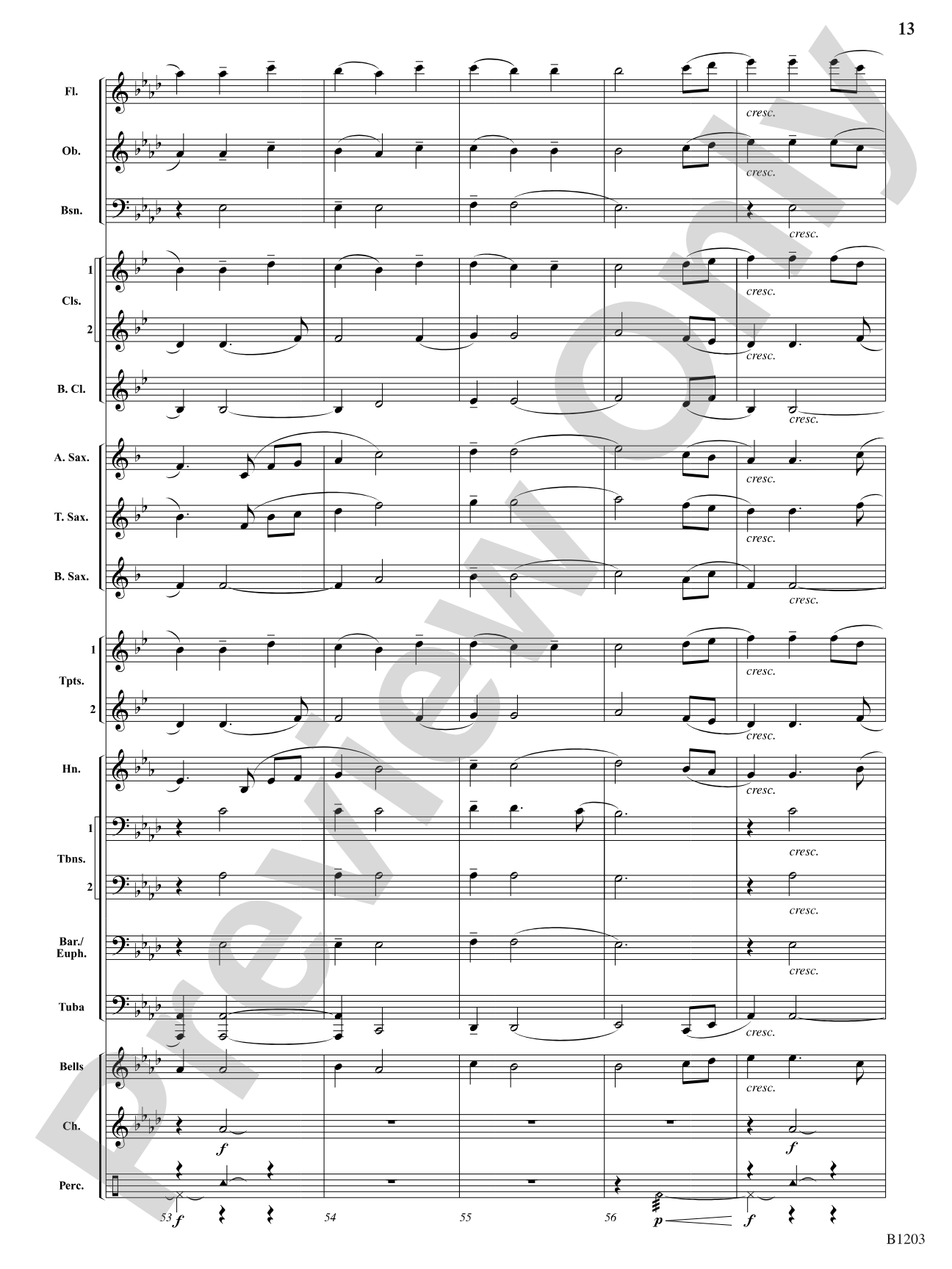 Cimarron Sunset: Concert Band Conductor Score & Parts