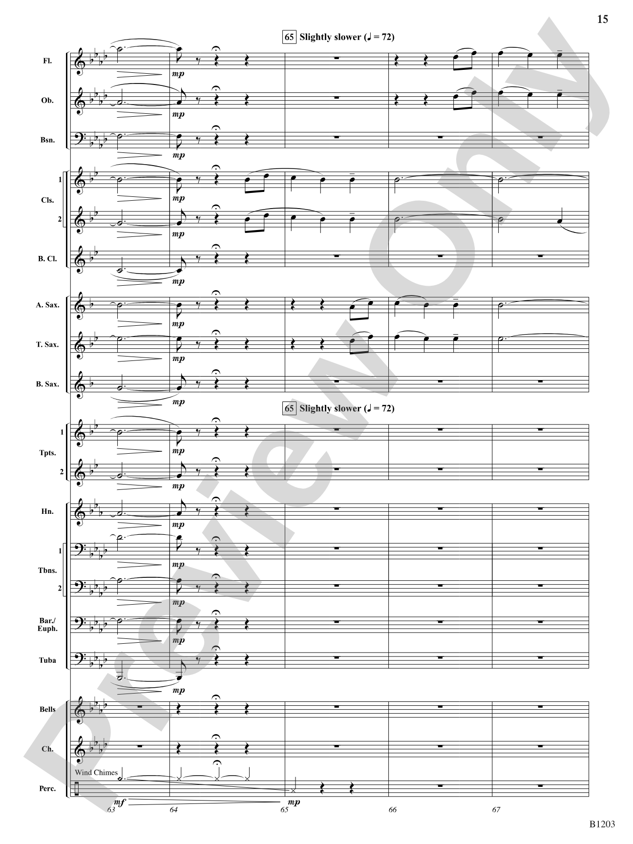 Cimarron Sunset: Concert Band Conductor Score & Parts