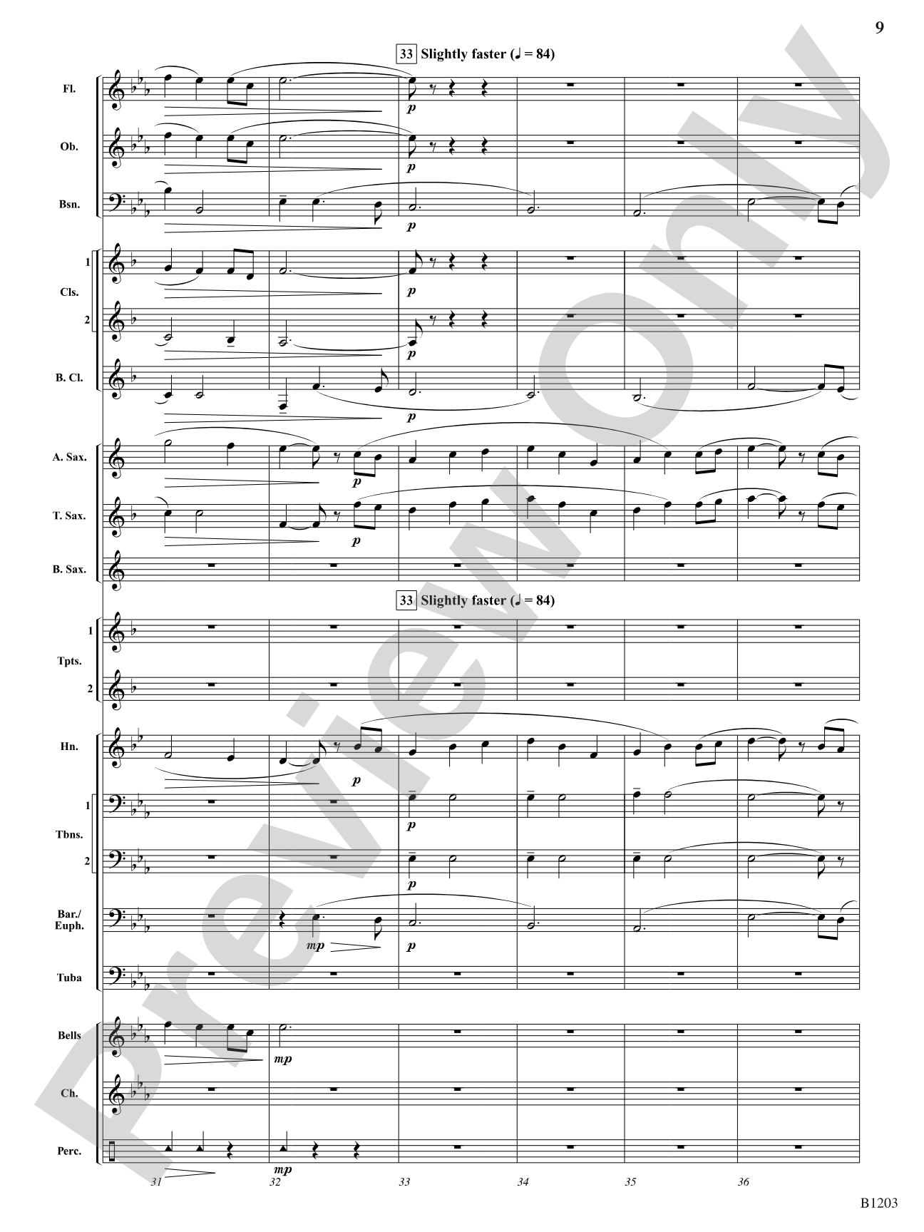 Cimarron Sunset: Concert Band Conductor Score & Parts