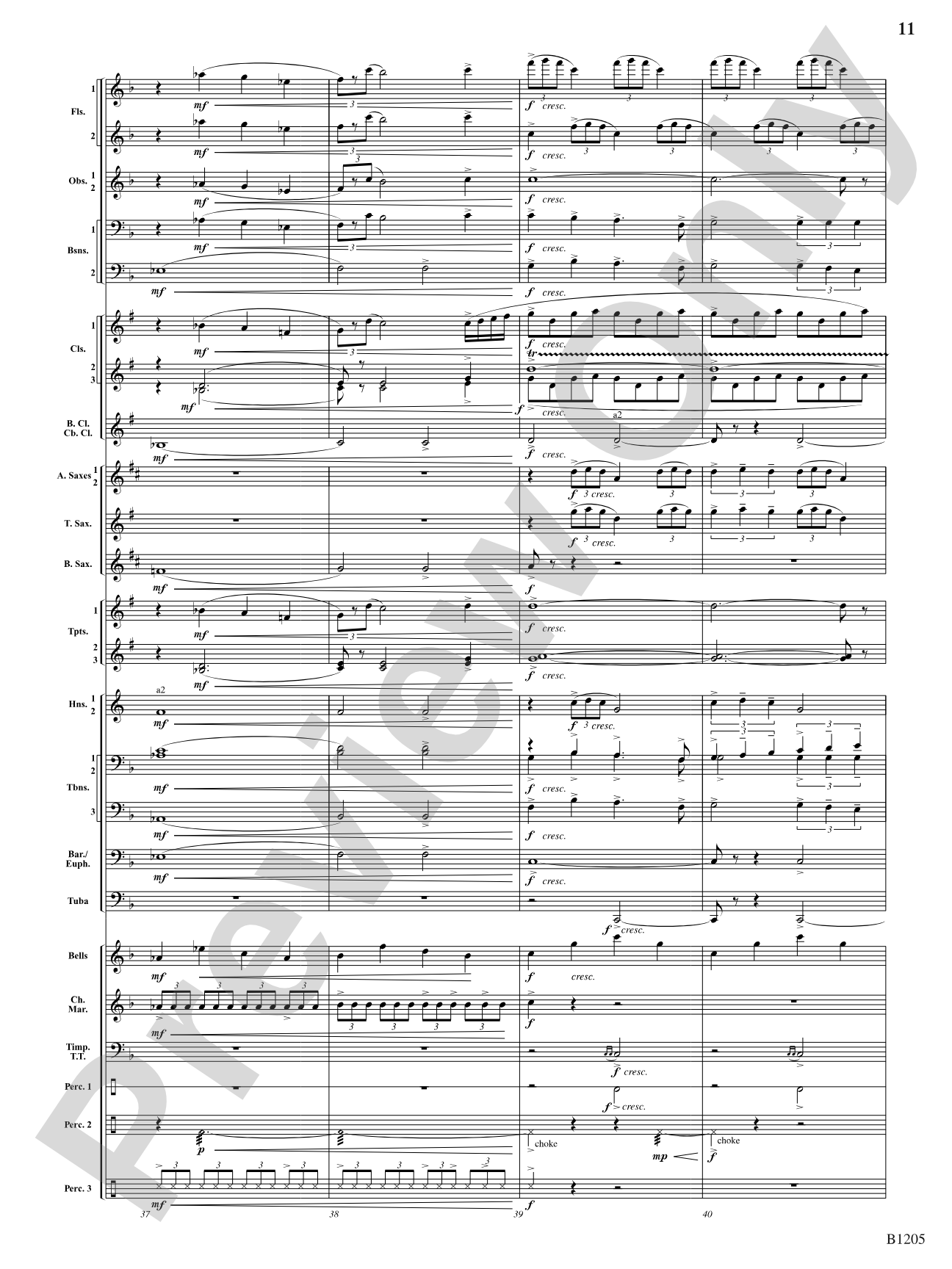 Of Men and the Sea: Concert Band Conductor Score & Parts
