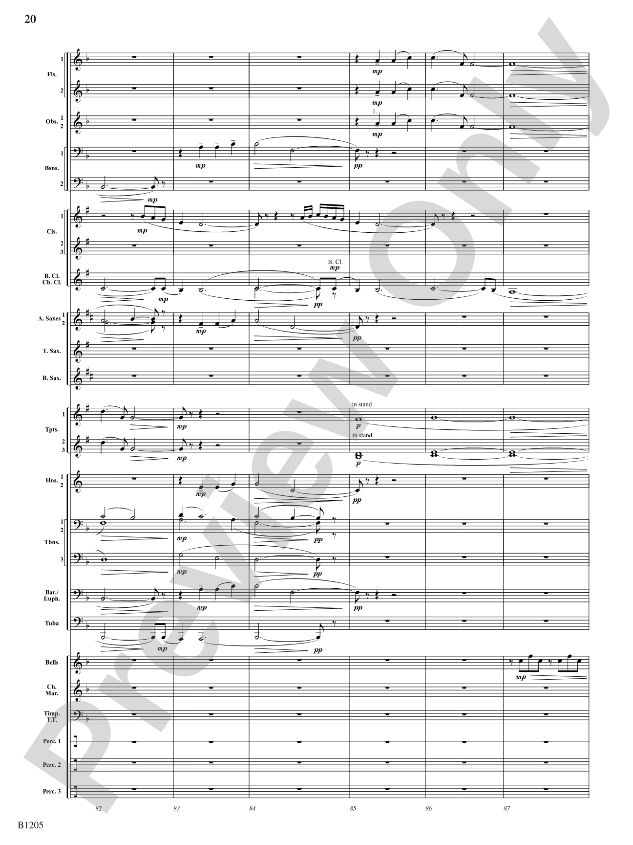 Of Men and the Sea: Concert Band Conductor Score & Parts